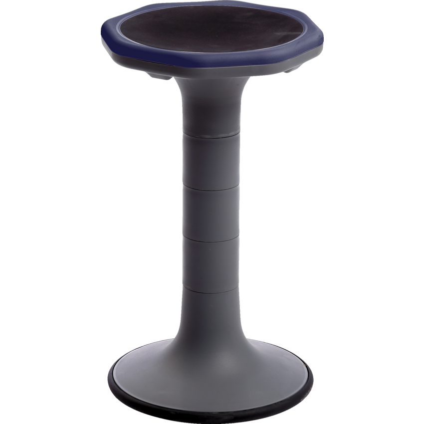Mitybilt Jive Balance Stool 21"H Navy