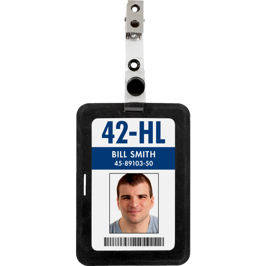 Merangue ID Card Holder Black 12/box