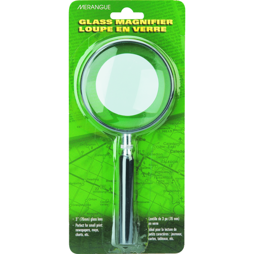 Merangue Classic Glass Magnifier 3” lens