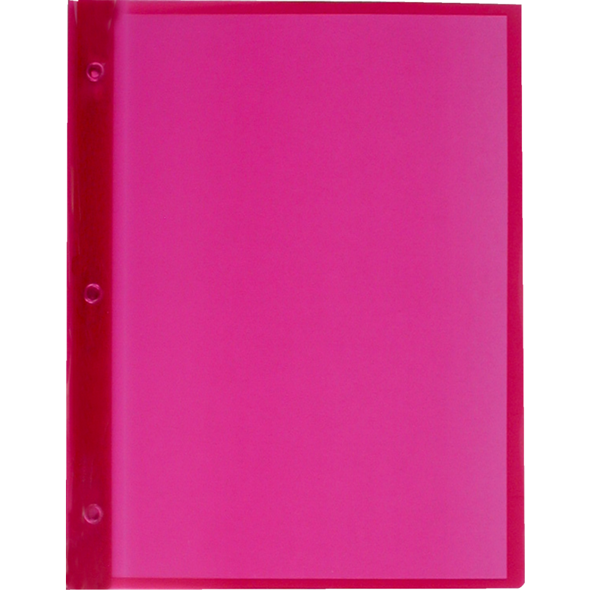 Winnable Poly Report Covers 11-1/2" x 9-1/2" Red