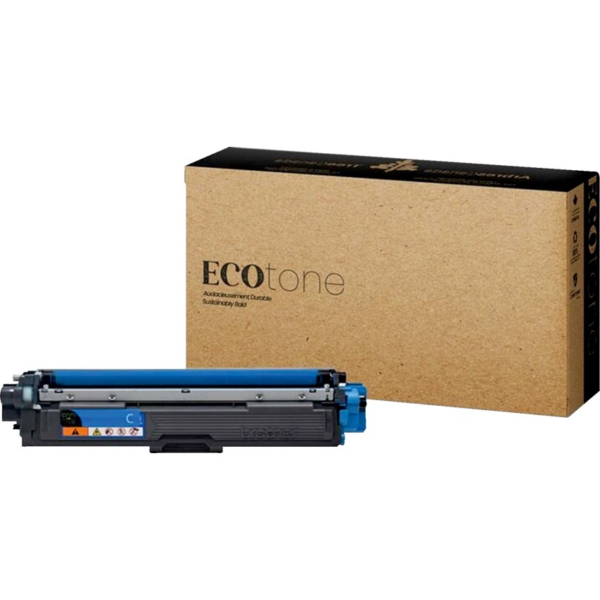 EcoTone® Remanufactured Laser Cartridge (Bro TN221C) Cyan