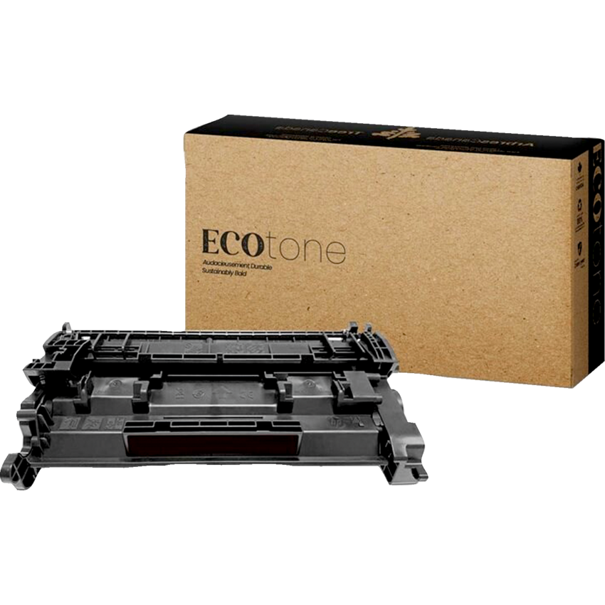 EcoTone® Remanufactured Laser Cartridge (HP CF258X) Black