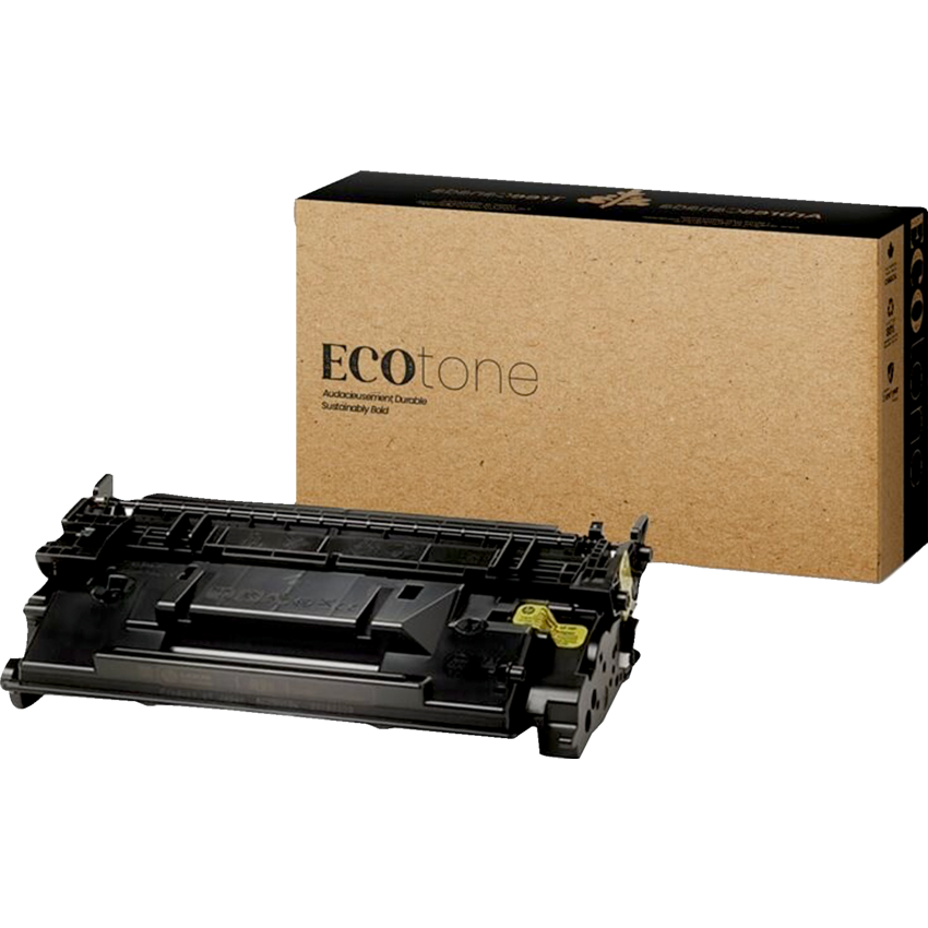 EcoTone® Remanufactured Laser Cartridge (HP CF289X) Black