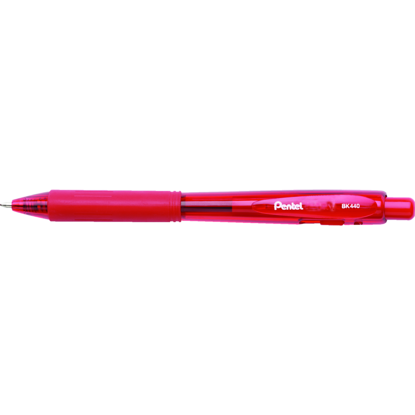 Pentel® Wow! Retractable Ball Point Pens Medium Point Red 12/box