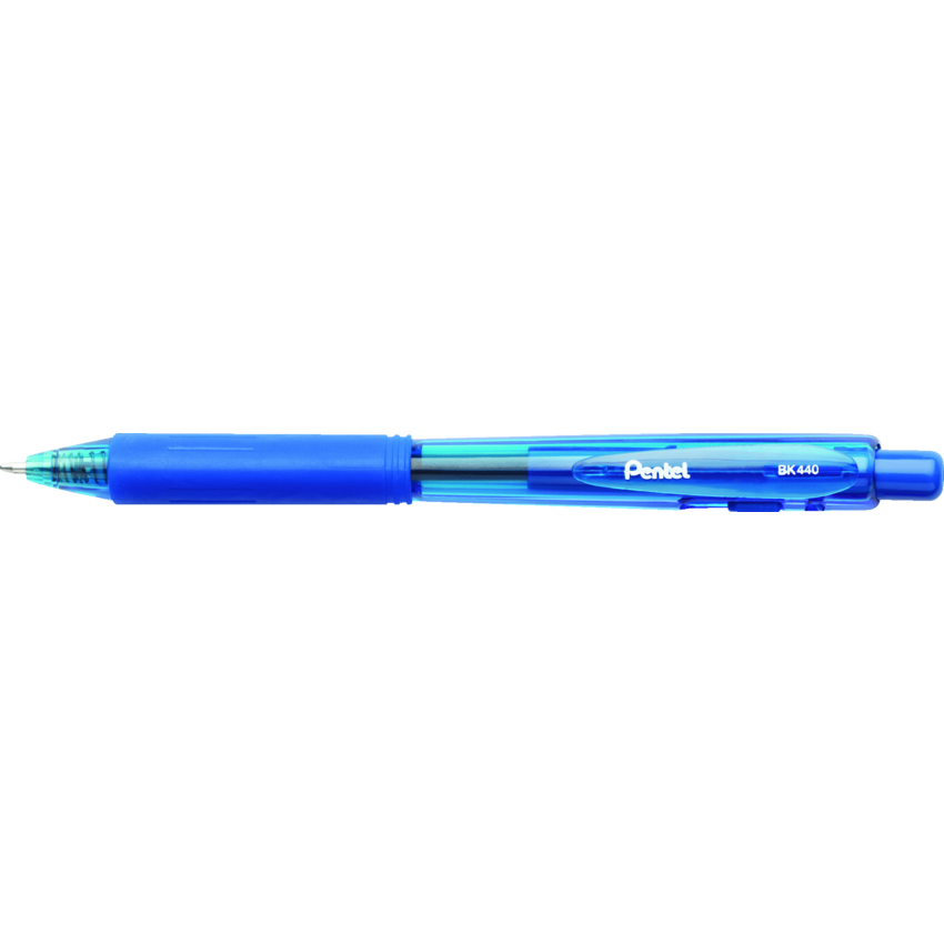 Pentel® Wow! Retractable Ball Point Pens Medium Point Blue 12/box