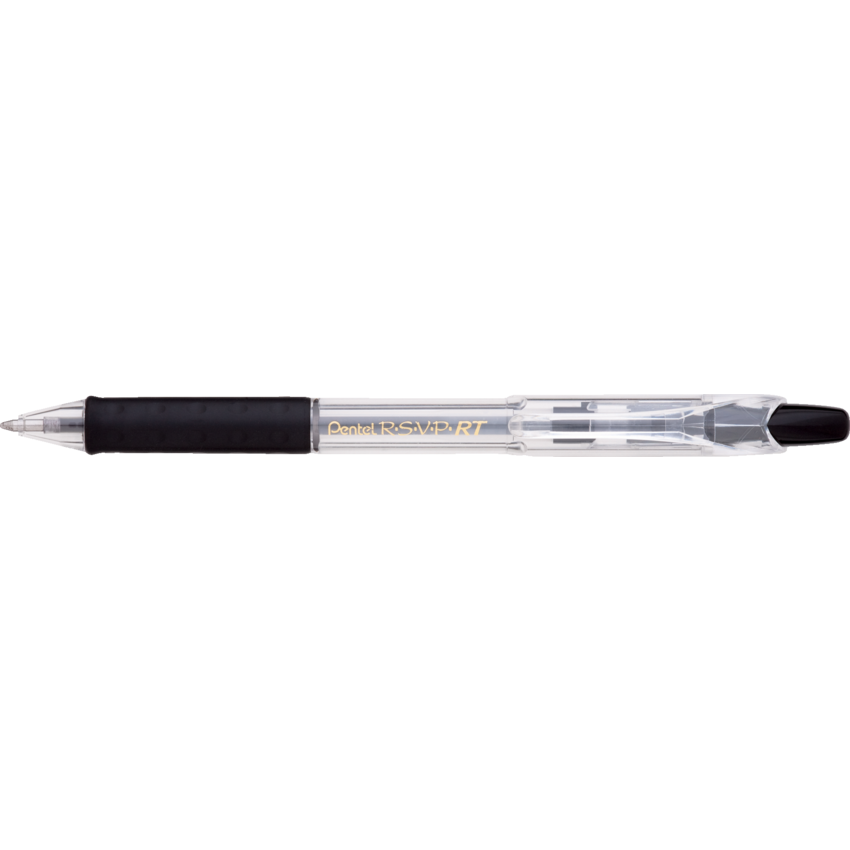 Pentel® R.S.V.P® RT Retractable Ball Point Pen Medium Point Black