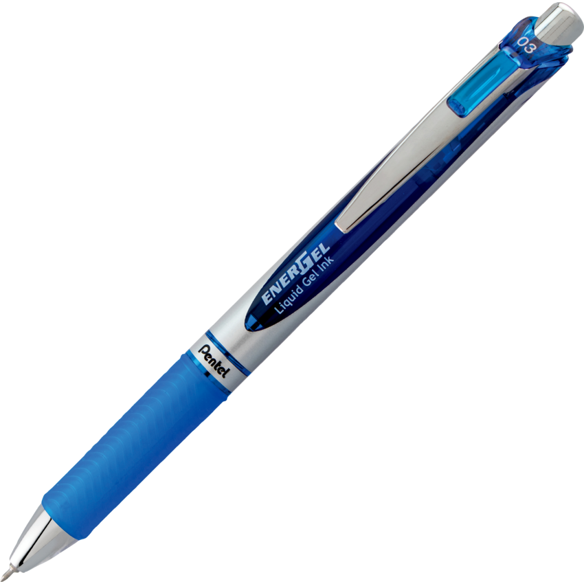 Pentel® EnerGel® RTX® Retractable Gel Pen 0.3 mm Blue