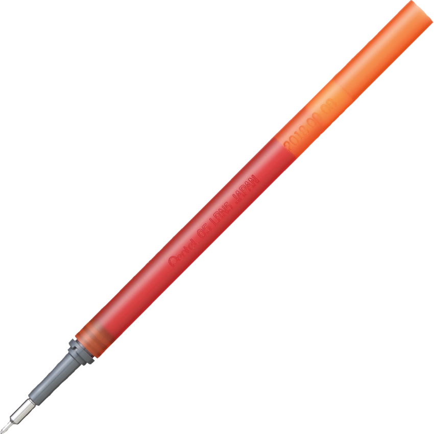 Pentel® EnerGel® InFree Retractable Gel Pen Refill 0.5 mm Orange