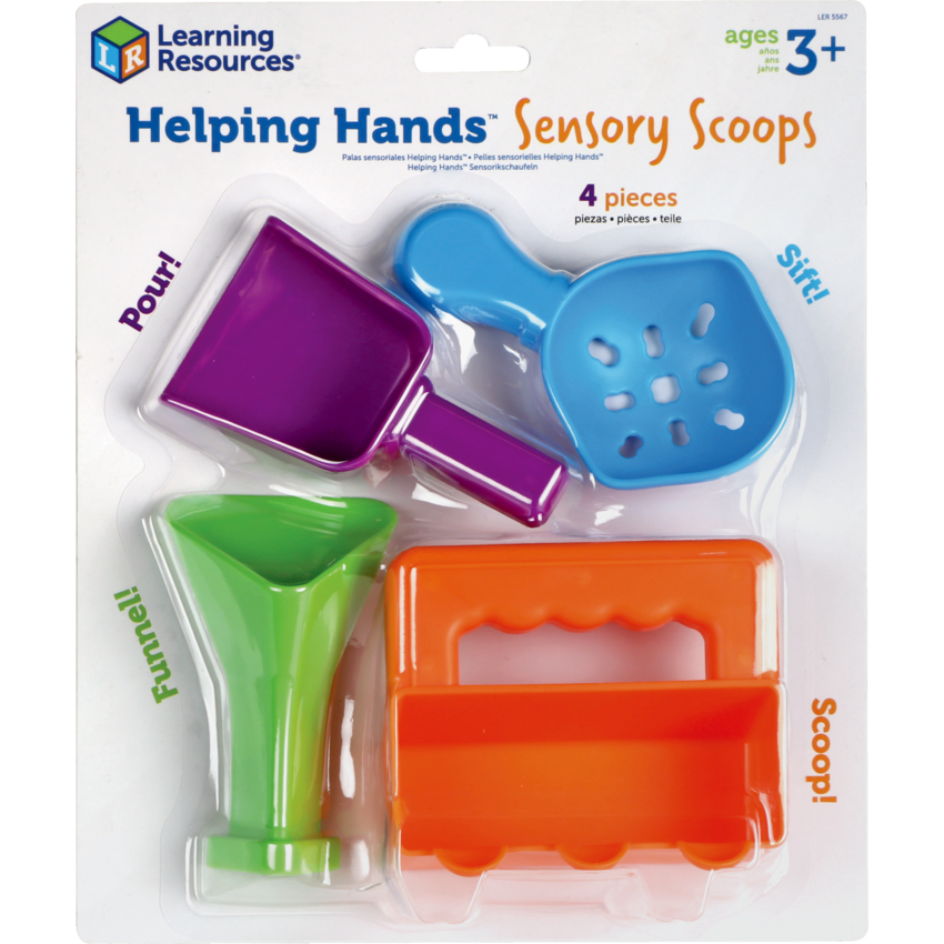 Learning Resources® Helping Hands Sensory Scoops Assorted 4/set