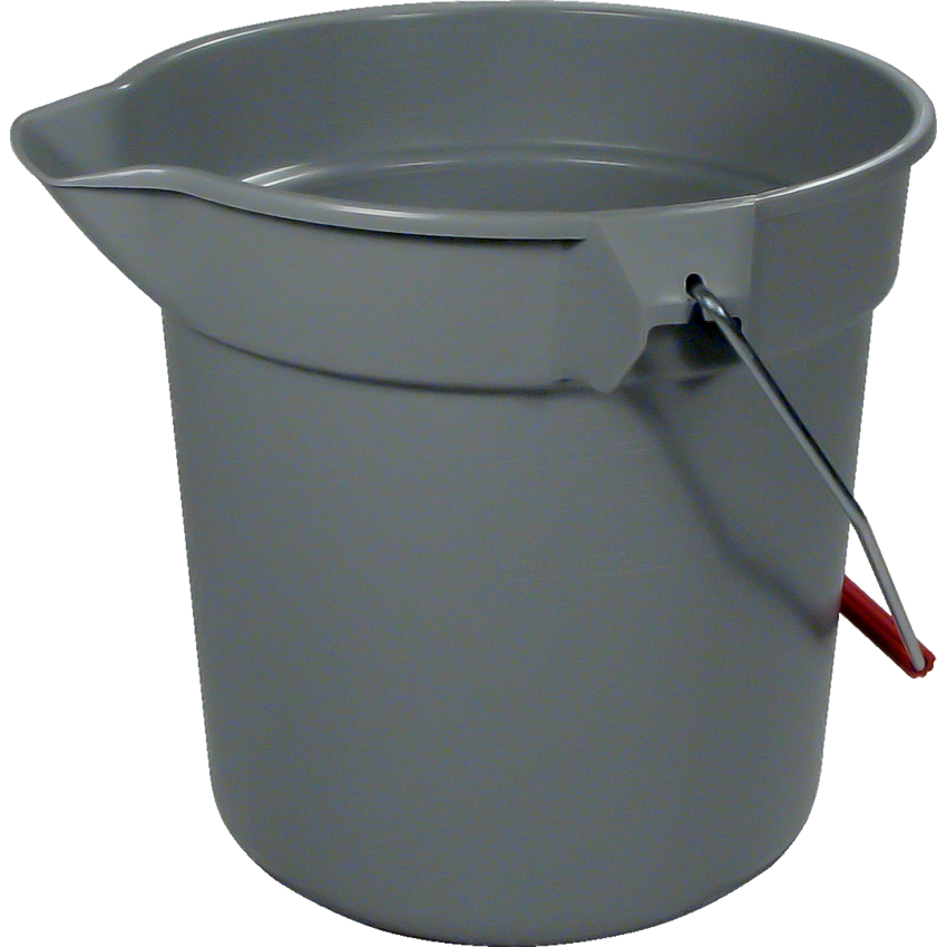 Rubbermaid® BRUTE® Utility Bucket 9.5 L Grey