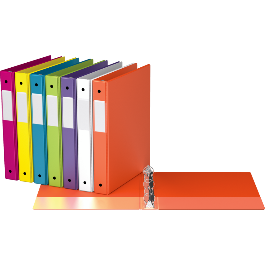 Davis Group® Essential Premium Economy Round Ring Binder 3" Purple