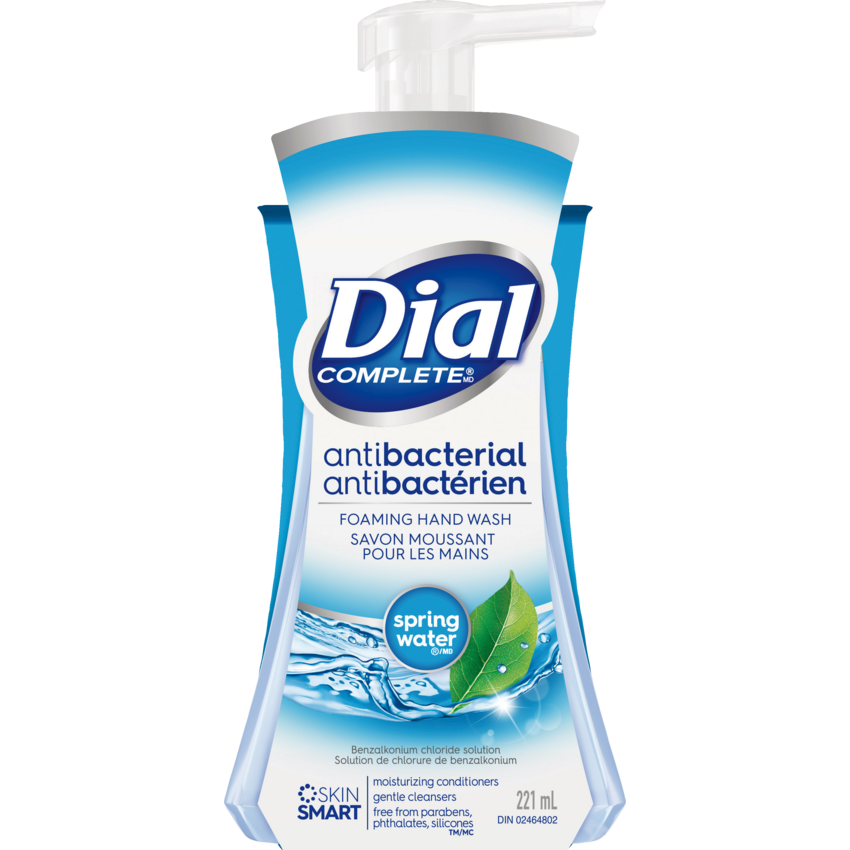 Dial® Complete Foaming Hand Soap 221 mL Spring Water