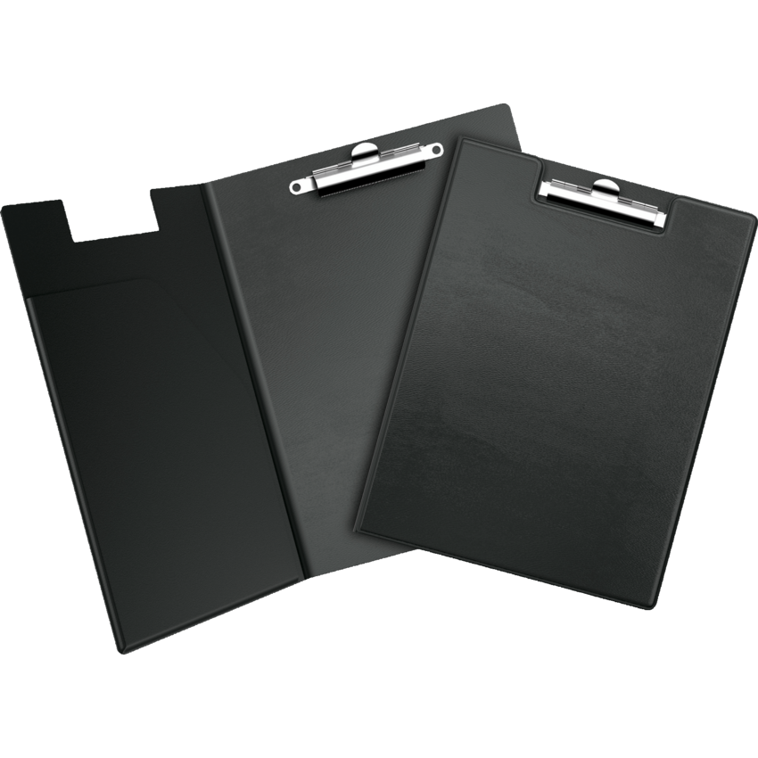Davis Group Clip-Style Portfolio Letter Black