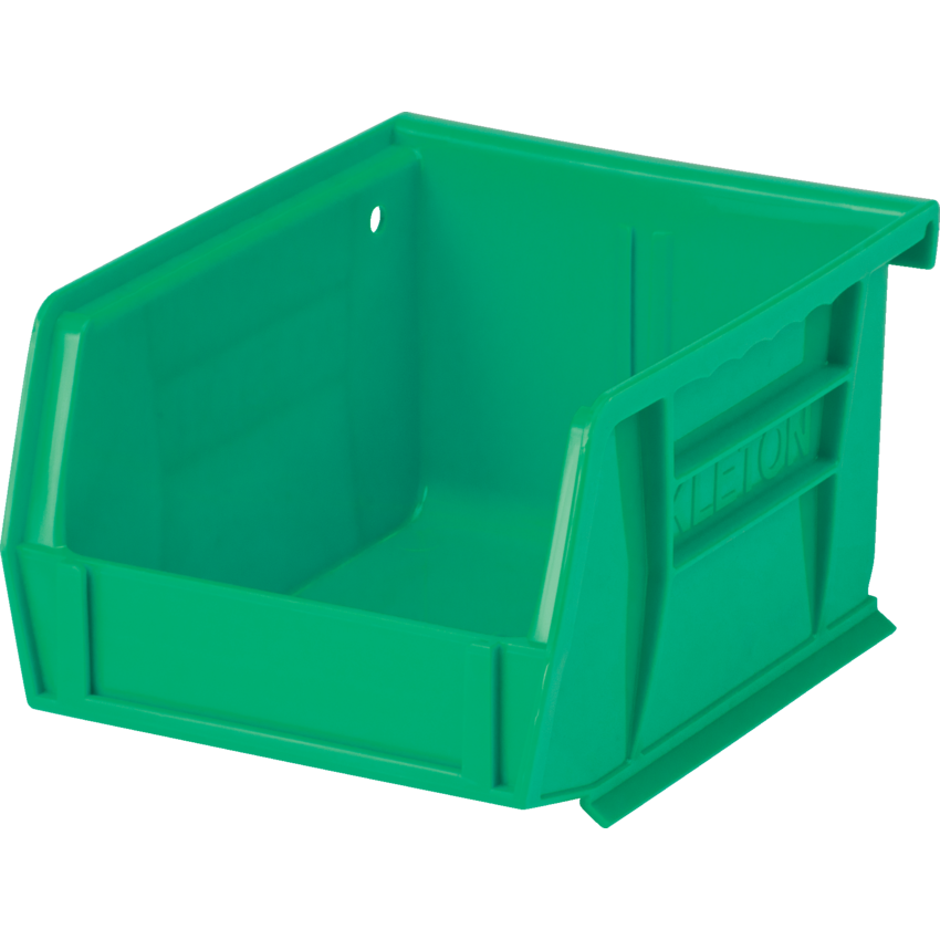 Kleton® Stack and Hang Bin 4-1/8"W x  5-3/8"D x 3"H Green