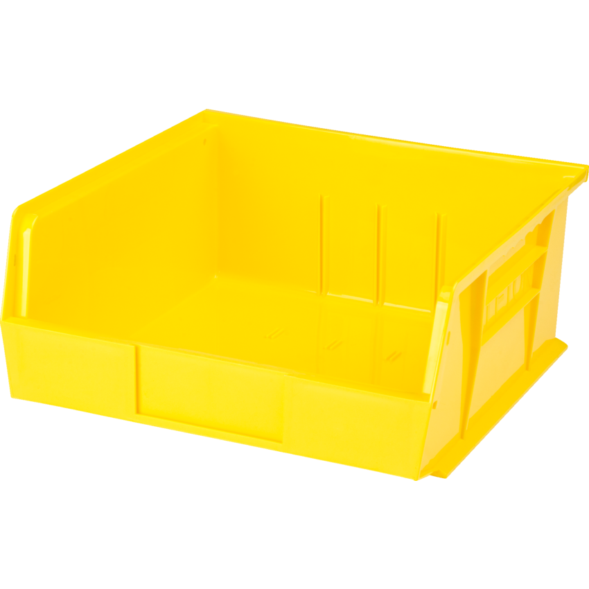 Kleton® Stack and Hang Bin 11"W x  10-7/8"D x 5"H Yellow