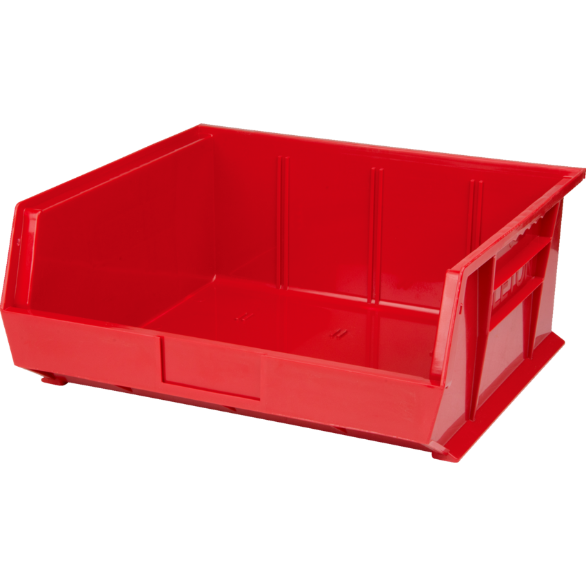 Kleton® Stack and Hang Bin 16-1/2"W x 14-3/4"D x 7"H Red