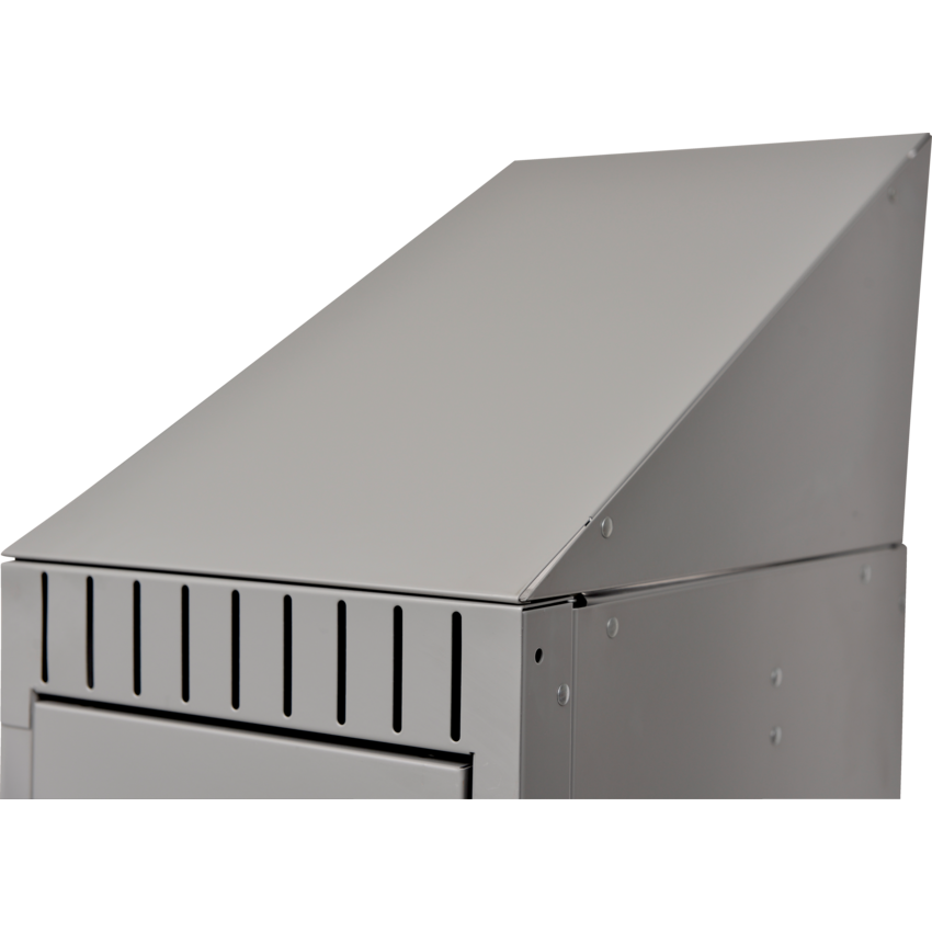 Kleton® Steel Locker Accessory Slope Top Grey
