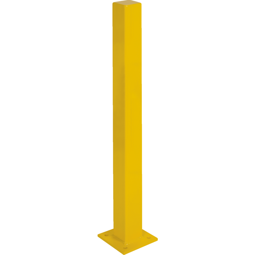 Zenith® Heavy Duty Steel Bollard 48" Yellow
