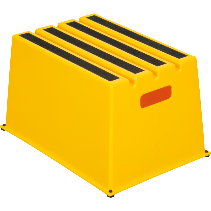 Kleton® Industrial Step Stool 1 Step Yellow