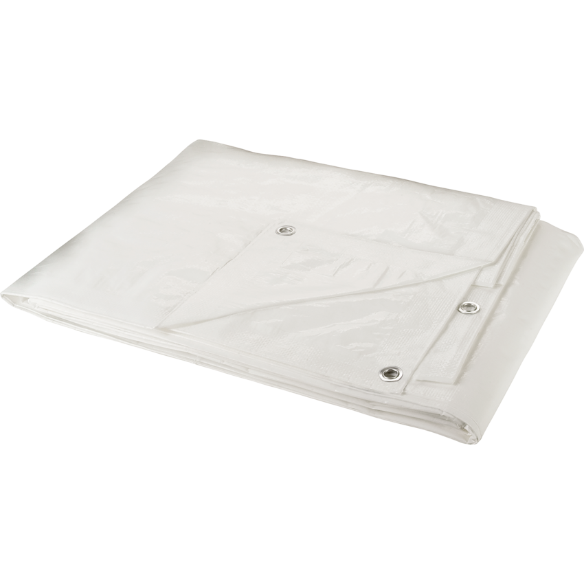 Kleton® Polyethylene Tarpaulin 16' x 20' White