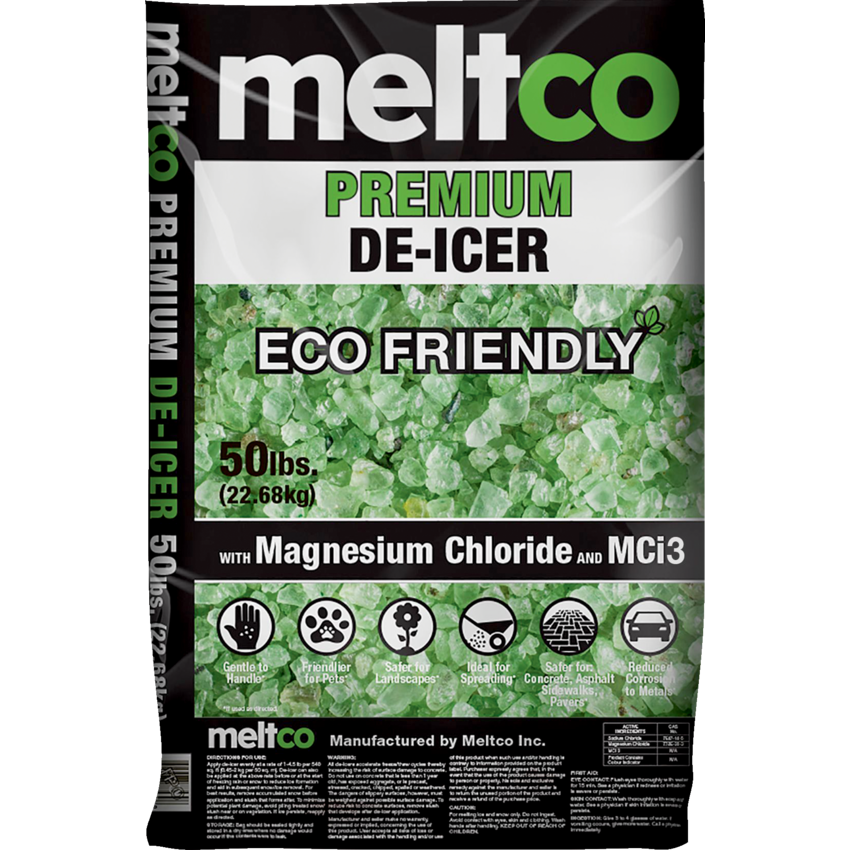 Meltco Premium Eco-Friendly De-Icer 22.68 kg
