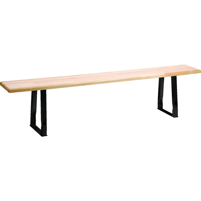 Kleton® Locker Room Bench Wood 60"W x 9-1/2"D 16-1/2"H