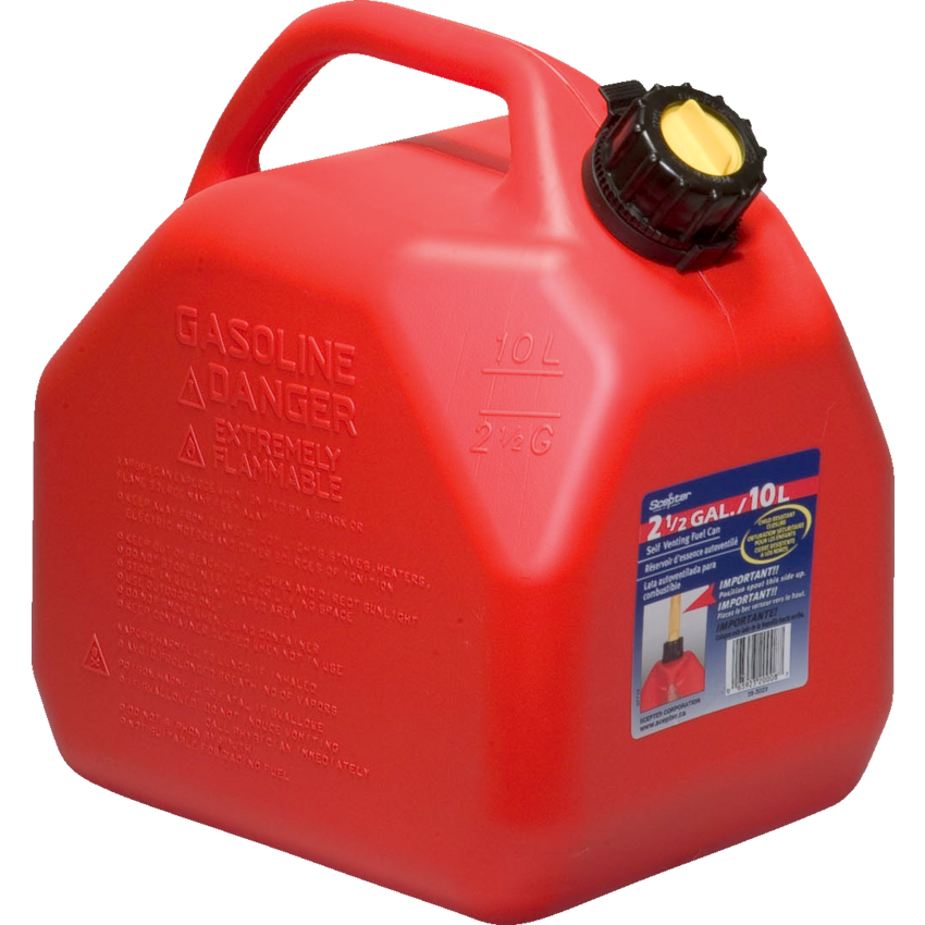 Scepter Jerry Can Gasoline 10 L Red