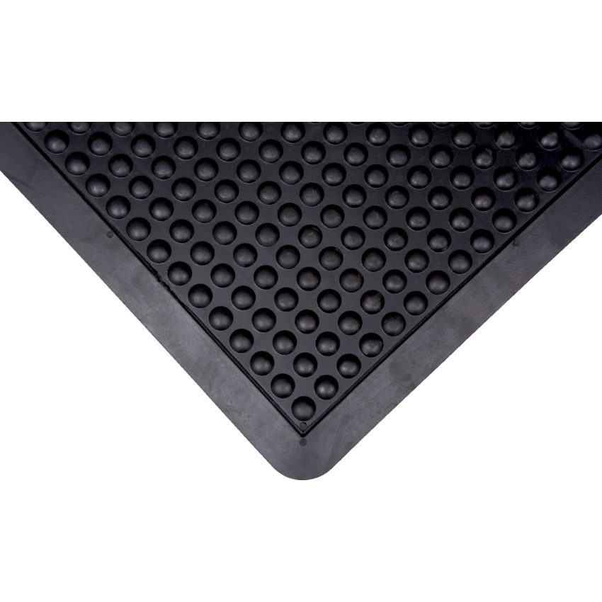 Zenith® Anti-Fatigue Dome Mat 36" x 48" Black