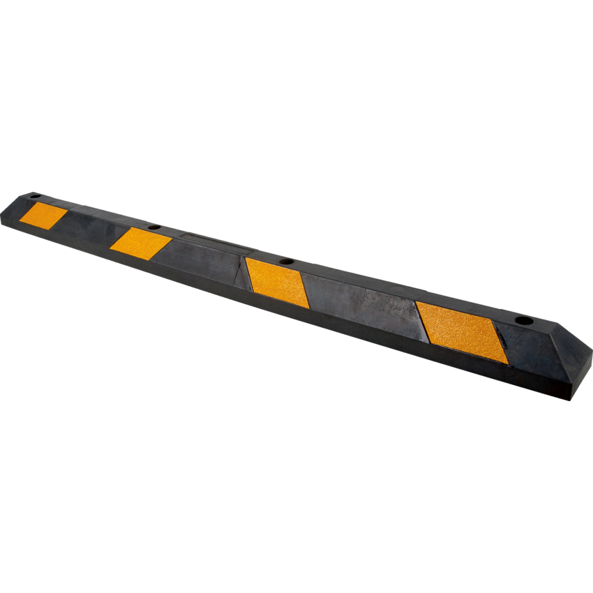 Zenith® Parking Curbs 6' Black/Yellow