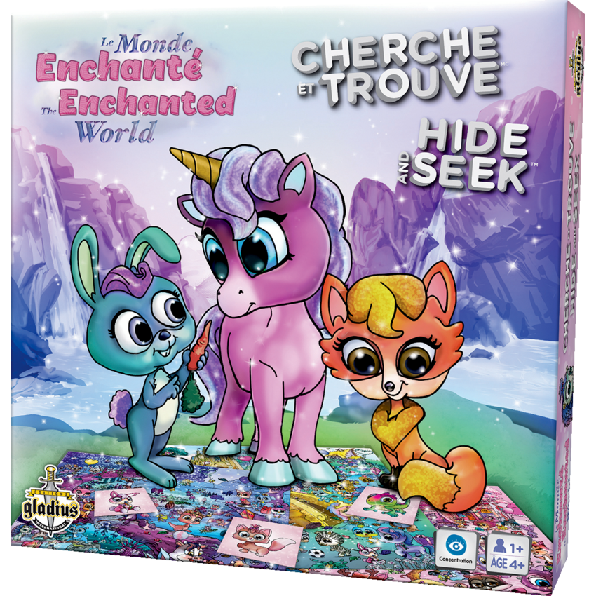 Editions Gladius Hide and Seek Game Enchanted World