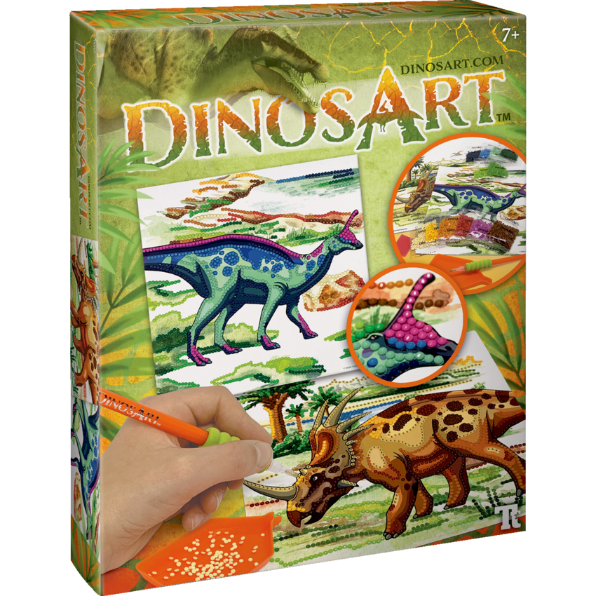 Editions Gladius DinosArt™ Set Diamond-by-Numbers