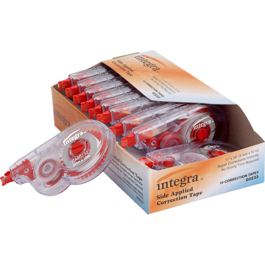 Integra™ Side-Apply Correction Tapes Smoke 10/box