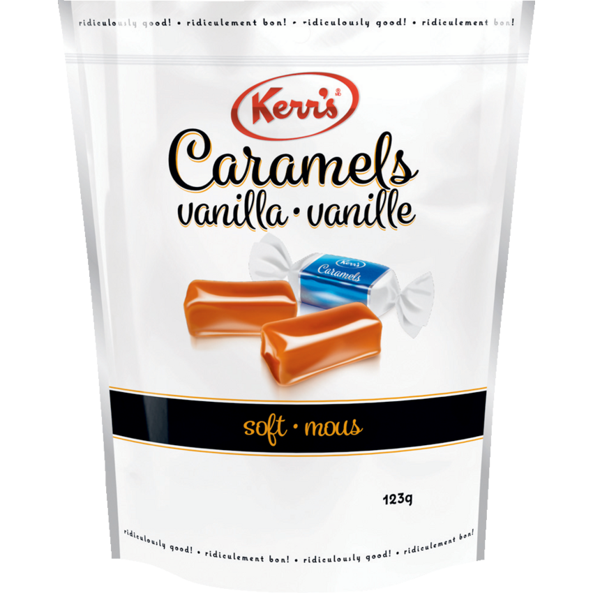 Kerr's Snacks Vanilla Caramels 123g