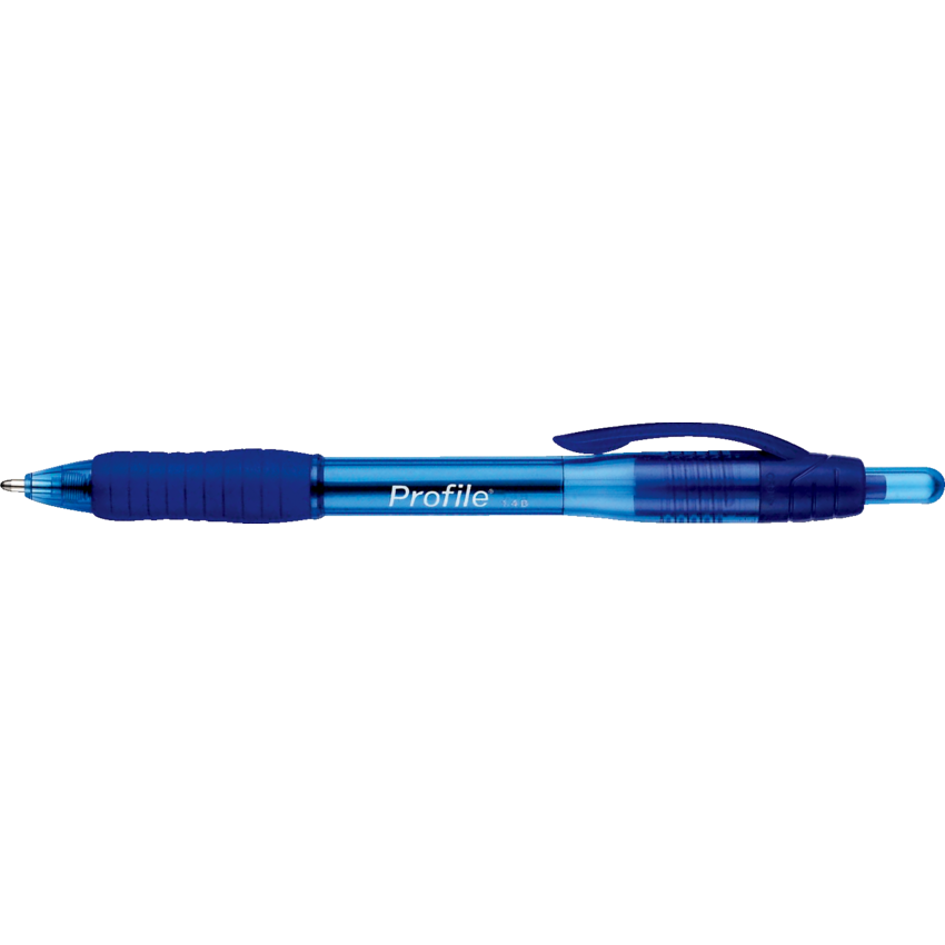 Paper Mate® Profile® Retractable Ball Point Pens Super Bold Point Blue 12/box