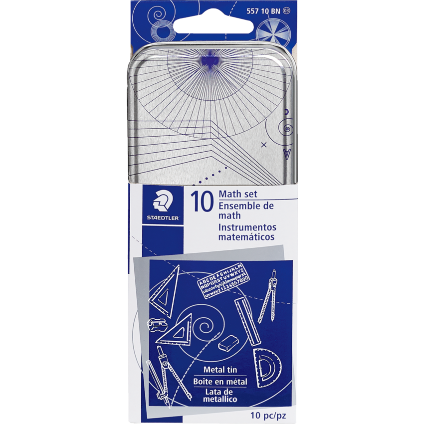 Staedtler® Xcellence 10-Piece Student Math Set