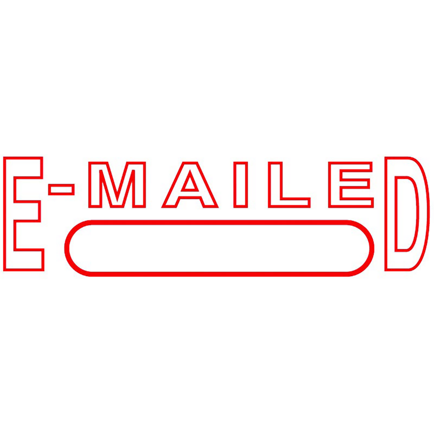 Trodat® Printy 4911 Self-Inking Message Stamp with Window E-MAILED