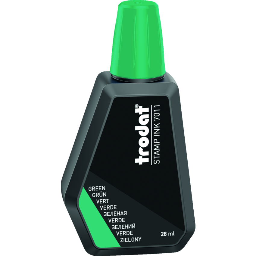 Trodat® 7011 Premium Ink 28 mL Green