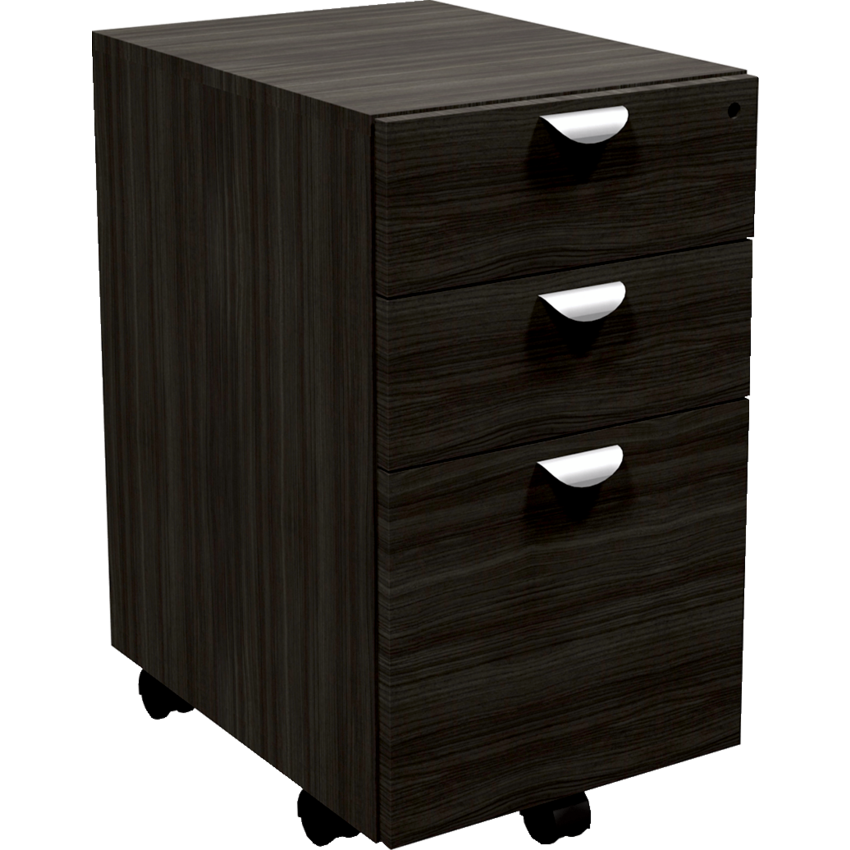 HDL® Innovation Series Laminate Mobile File Pedestal Box/Box/File Grey Dusk