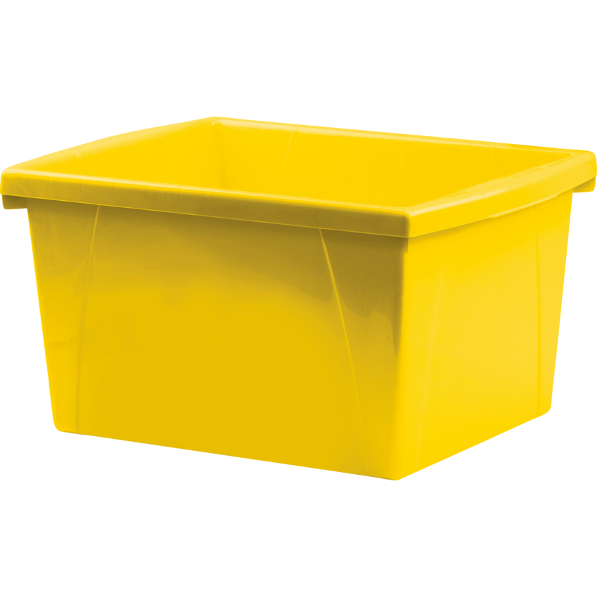 Storex® Storage Bin 15 L Yellow