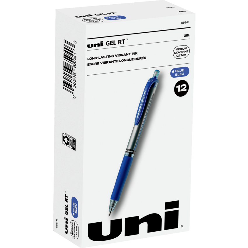 uni-ball® Signo Gel RT™ Retractable Roller Ball Pen Blue 0.7 mm