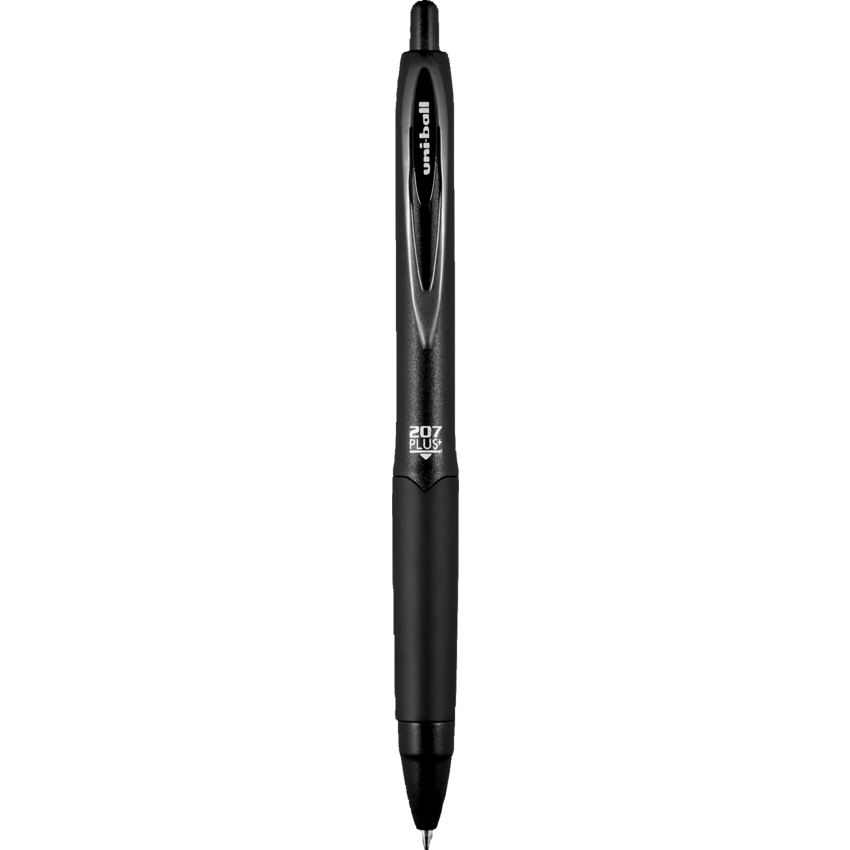 uni-ball® 207™ Plus Retractable Gel Pens 0.7 mm Black 36/box