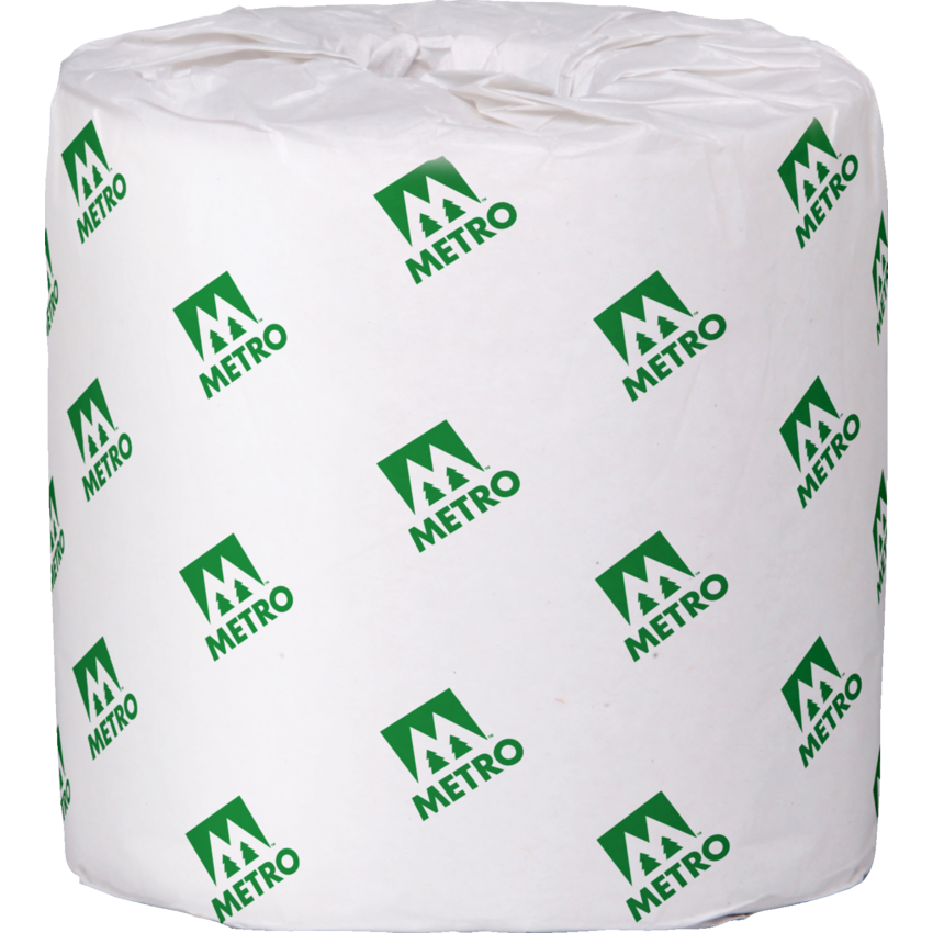 Metro Bathroom Tissue 2-ply 500 sheets per roll 48 rolls/ctn