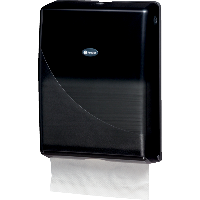 Kruger NOIR Folded Towel Dispenser
