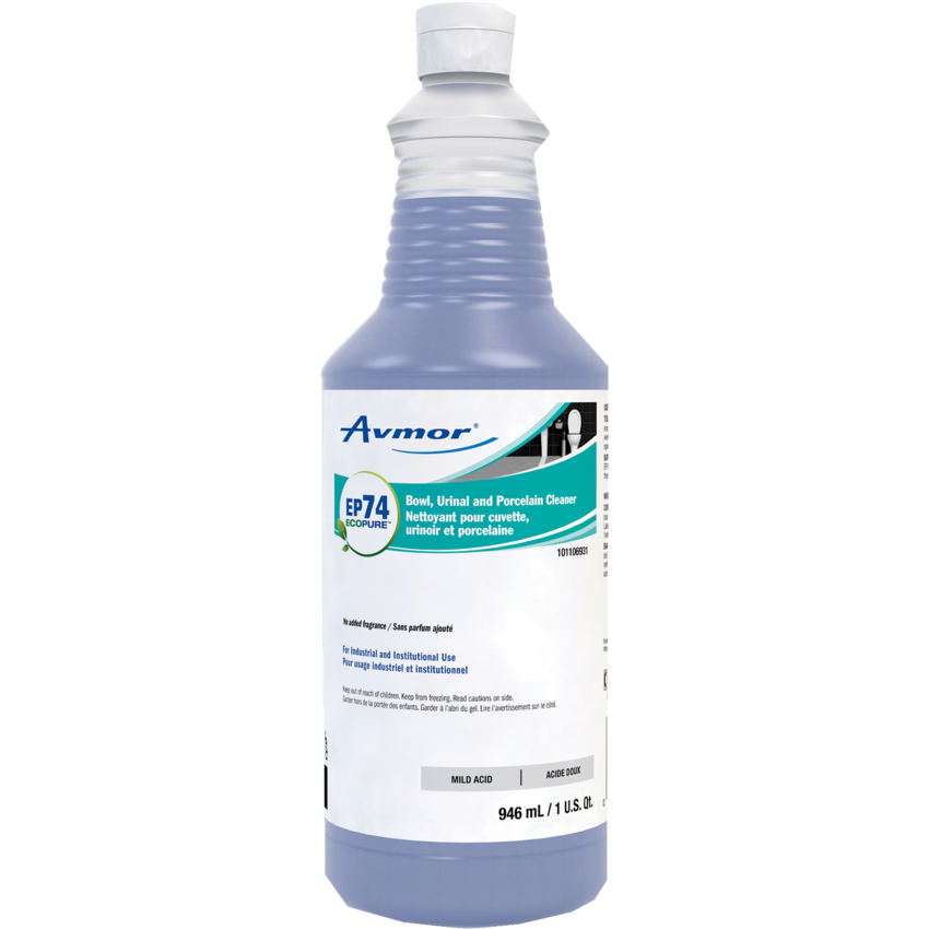 Avmor® EcoPure™ EP74™ Bowl, Urinal and Porcelain Cleaner 946 mL