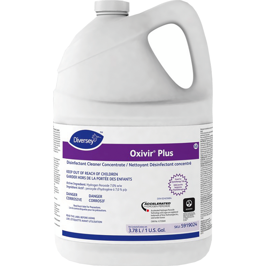 Diversey™ Oxivir® Plus Disinfectant Cleaner Concentrate 3.78 L