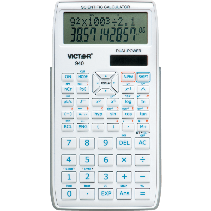Victor® 940 Scientific Calculator 10 Digit