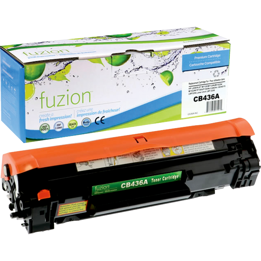 fuzion™ Compatible Laser Cartridges (HP CB436A) Black