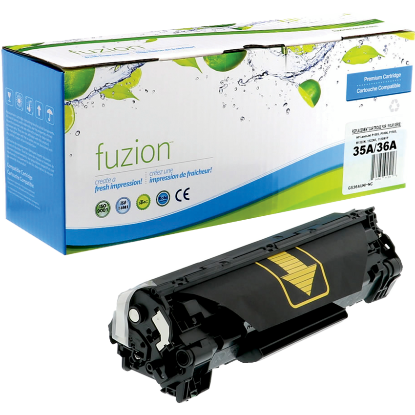 fuzion™ Compatible Laser Cartridges (HP 35A/36A) Black