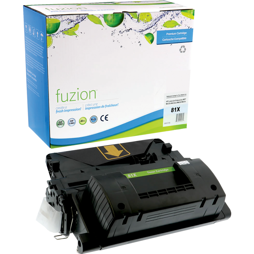 fuzion™ Compatible Laser Cartridges High Yield (HP OEM# 81X) Black