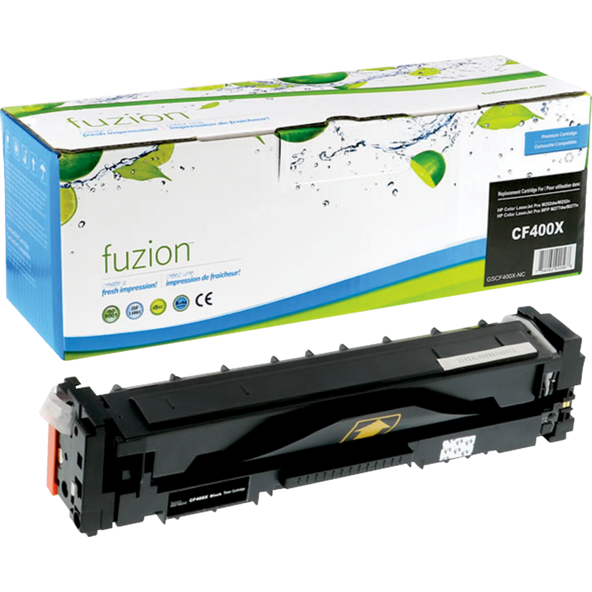 fuzion™ Compatible Laser Cartridges High Yield (HP CF400X) Black